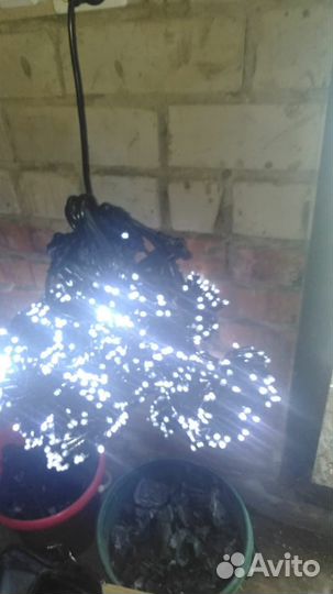 Световой светодиодный занавес 2*9м