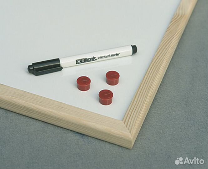 Доска для маркера настенная магн. 120х90 см. 2X3