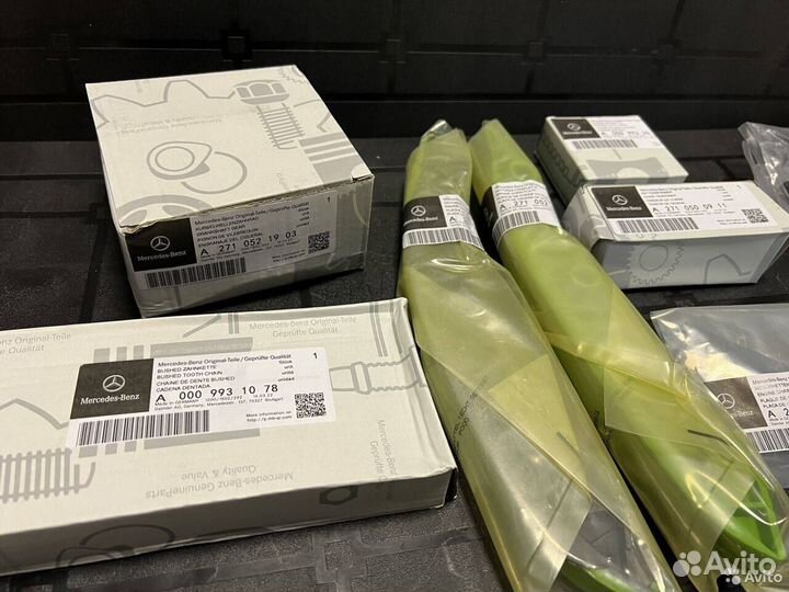 Оригинальный комплект грм для Мерседес 271.860