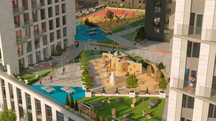 3-к. квартира, 55,5 м², 16/20 эт.