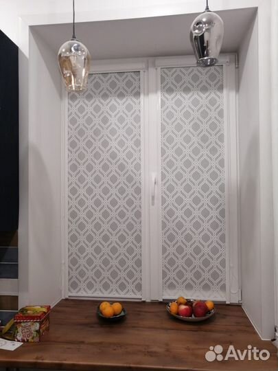 Рулонные шторы Уни-2 (с коробом + направляющими)