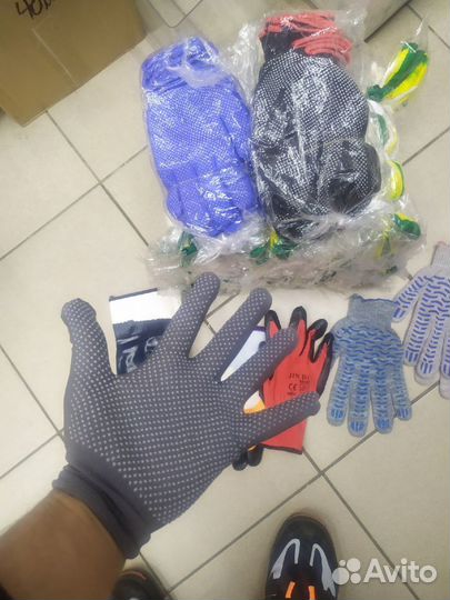 Перчатки рабочие,строительные, нейлоновые, опт