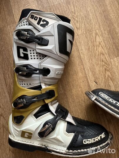 Gaerne SG-12 шарнирные кроссовые мотоботы 46 44