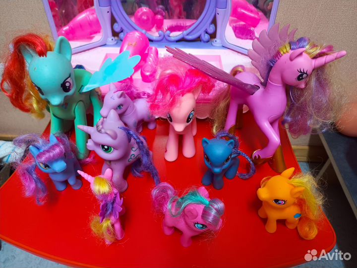 Игрушки пакетом для девочки