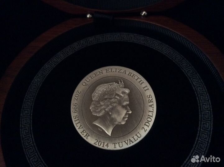 2 доллара Австралии Зевс