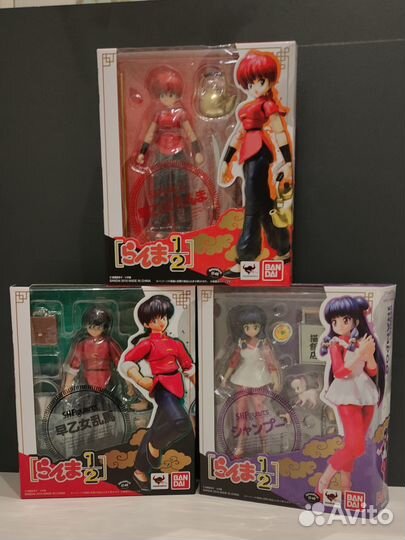 Фигурки Ranma 1/2 S.H.Figuarts