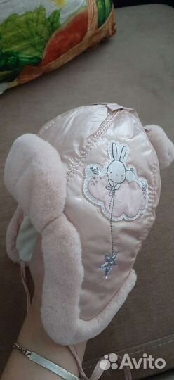Шапочка зимняя для девочки