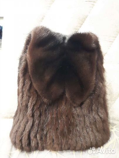 Шапка норковая женская