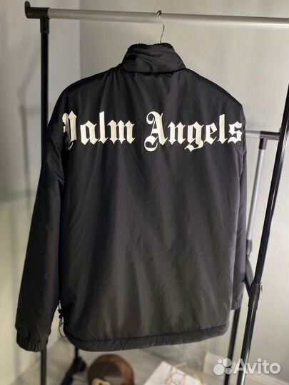 Куртка palm angels двухсторонняя барашка