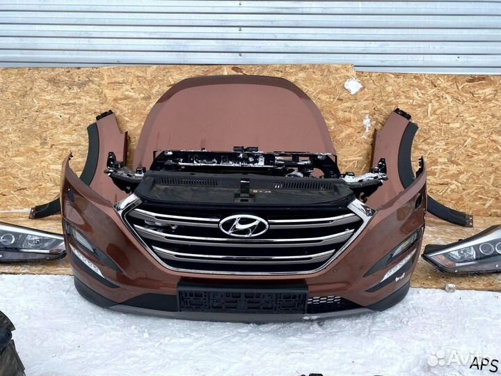 Ноускат передняя часть Hyundai Tucson 3 TL рест