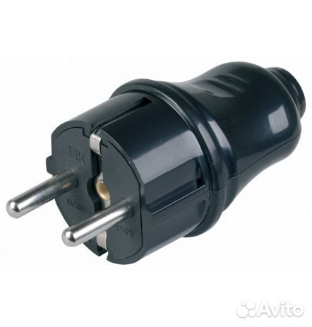 Евровилка прямая черная