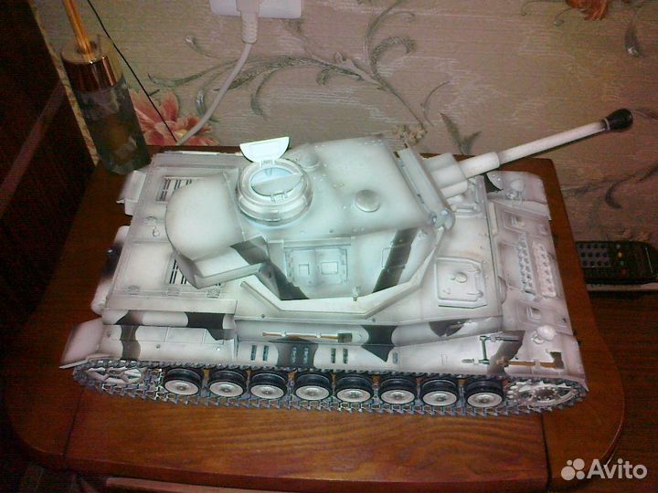 Радиоуправляемый немецкий Танк Panzer IV из метала