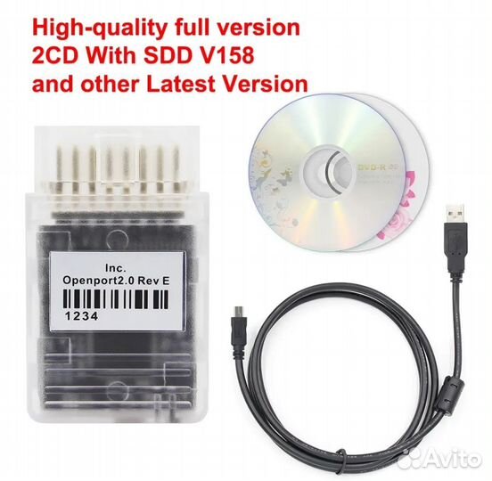 Сканер Openport 2.0 J2534 Xentry Techstream JLR