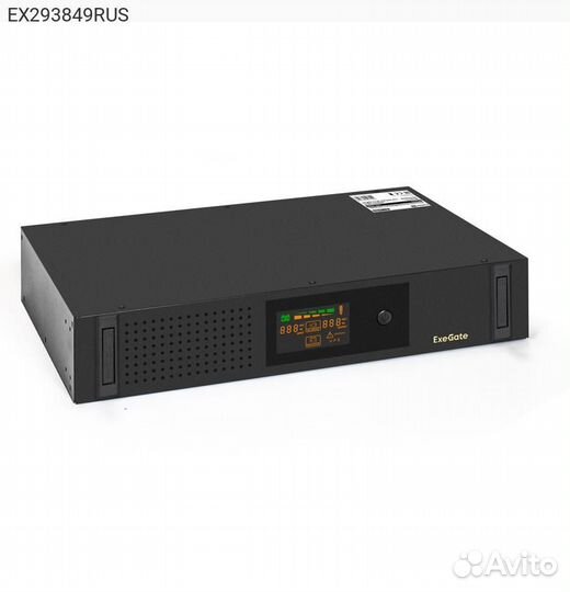 Ибп Exegate ServerRM UNL-800 800VA, Rack 2U, EX293