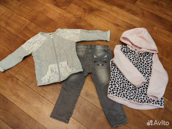 Одежда для девочки benneton. размер 92, 2 года