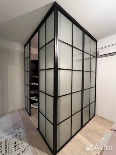 Раздвижные перегородки на заказ