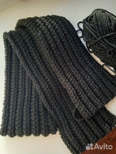 Вязаный шарф на заказ