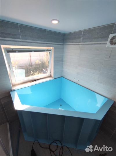 Пластиковая квадратная купель с доставкой по РФ