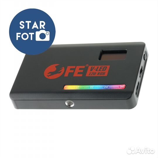 Видеосвет RGB LED панель V120 + диффузор