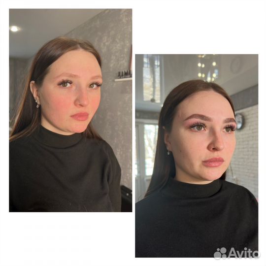 Брови, ламинирование ресниц, оформление бровей