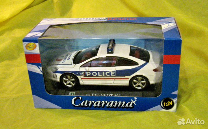 Модель машины Peugeot 407 М 1/24 N70