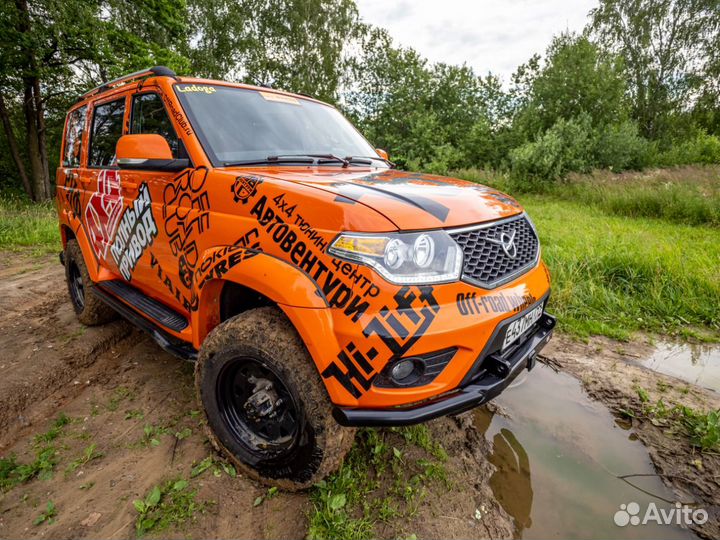 Бампер риф силовой УАЗ Патриот 2005+