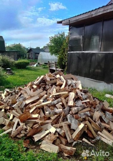 Дрова колотые Береза