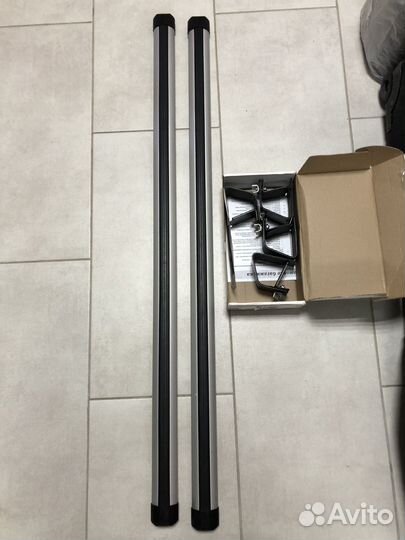 Багажник на рейлинги renault duster