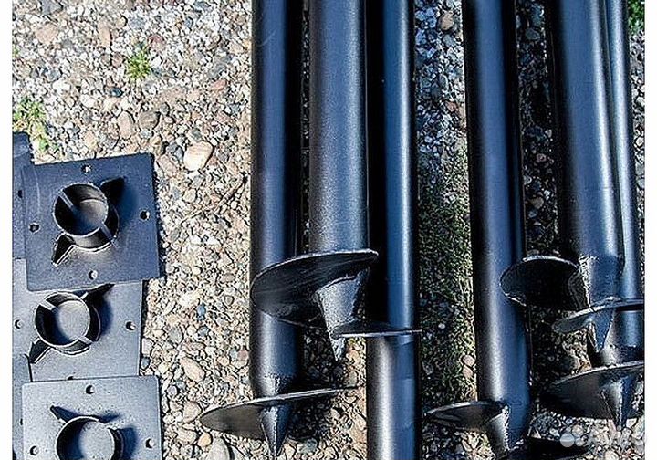 Винтовые сваи, фунтамент под ключ