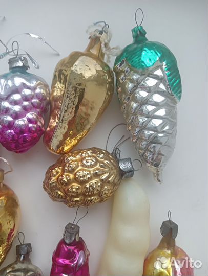 Елочные игрушки СССР