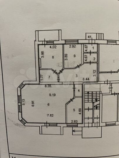 5-к. квартира, 128 м², 1/4 эт.