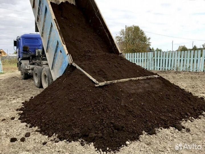 Плодородный грунт чернозем