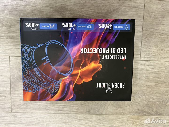 Biled lens Phoenix Y6 3D ярче чем Aozoom Dragon K3