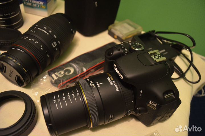 Фотоаппарат Canon EOS 600d (набор для макросъёмки)