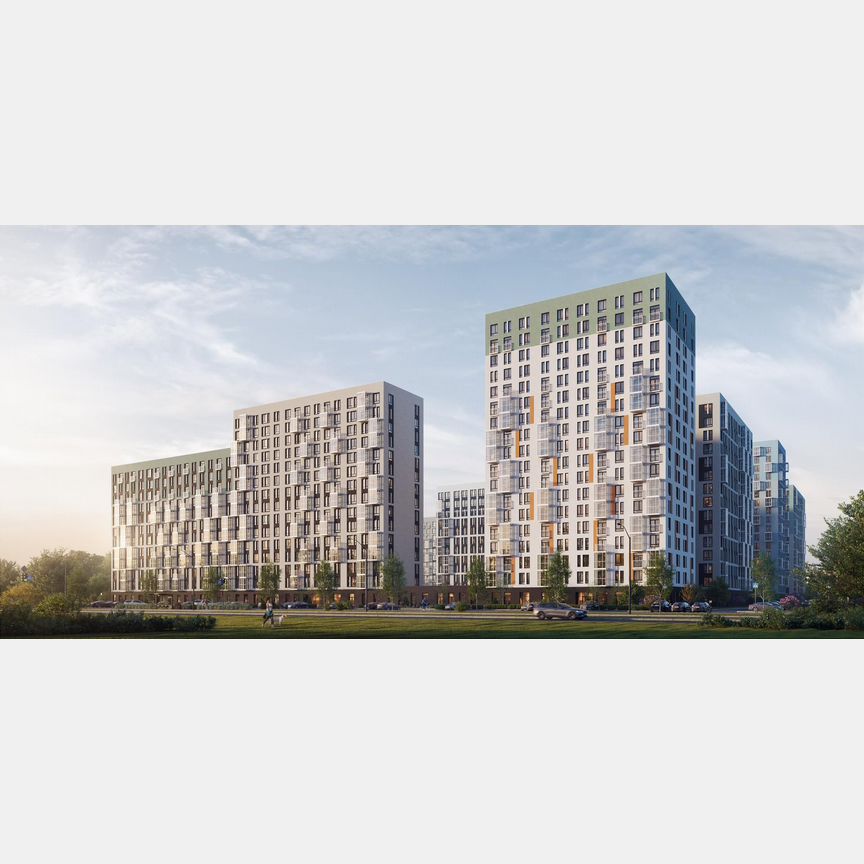1-к. квартира, 34,2 м², 5/18 эт.
