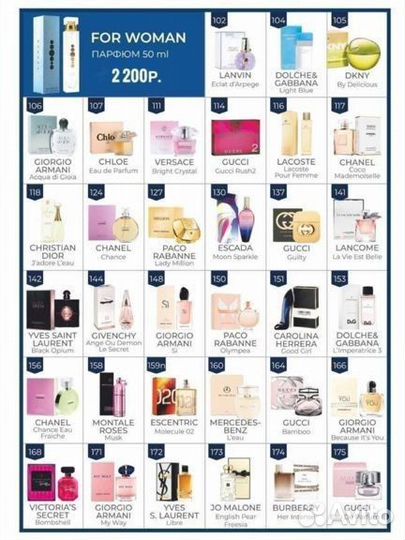 Духи оригинал