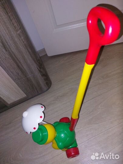 Каталка черепаха с зонтиком