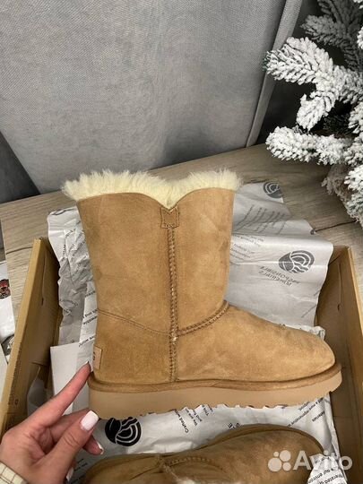 Угги Ugg Bailey Button II Chestnut