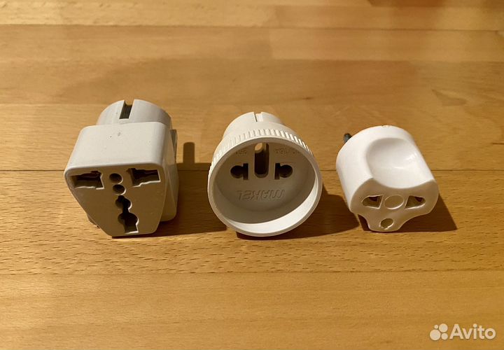 Переходники для розеток 3шт