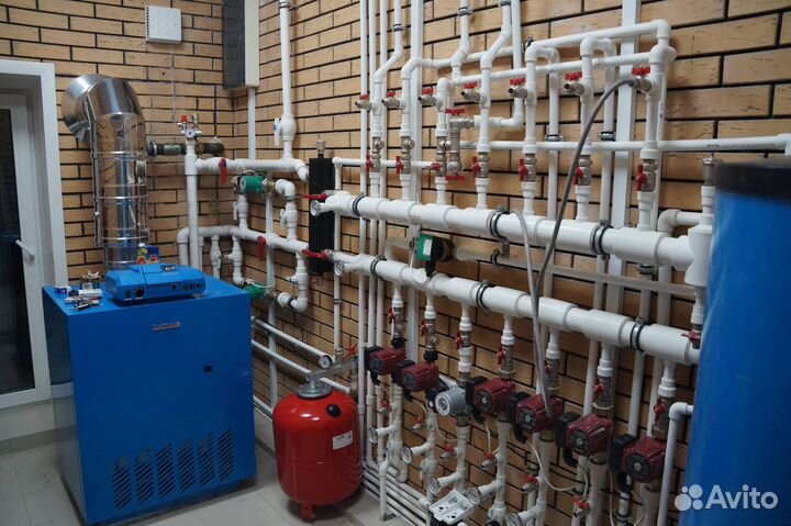 Отопление и водоснабжение под ключ с гарантией