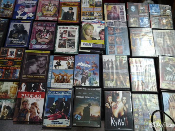 Домашняя коллекция фильмов на DVD дисках