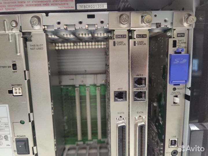 Атс panasonic KX TDA100 комплект