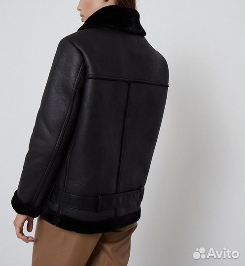 Дубленка авиатор