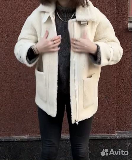 Шуба из эко меха