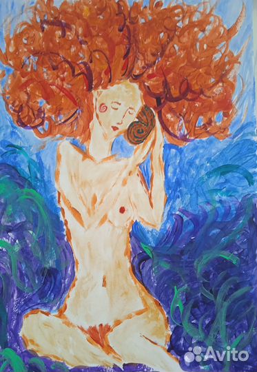 Картина акрилом