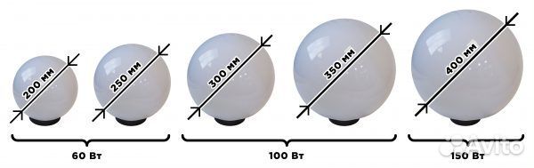 Светильник парковый
