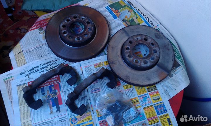 Скобы суппорта 1K0 615 125 D для шкода/vw/сеат