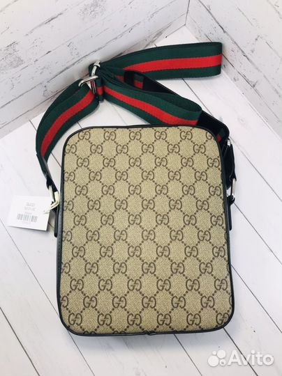 Мужская Premium сумка Gucci