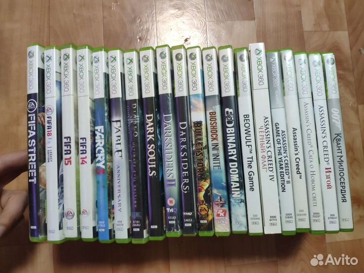 Лицензионные диски Xbox 360 и Playstation 3
