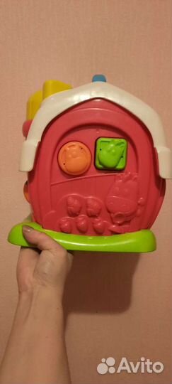 Домик сортер музыкальный